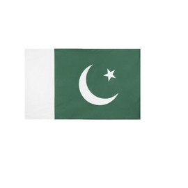 Stormflag Pakistan National Flag 90 x 150 cm Pakistan Flag 90 cm x 150 cm Polyester 90 g with Eyelets Stitched with Double Needle