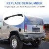 JDMON Replacement for Tailgate Liftgate Handle Exterior Textured Lever Hummer