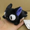 Black Cat Plush Toy Cartoon Cat Shape Stuffed Throw Pillow