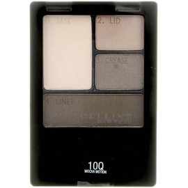 Maybelline New York Expert Wear Quads Eyeshadow, Mocha Motion [10Q] 0.17 oz (Pack of 3)