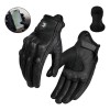 Guantes para Moto | 100% Piel de Cabra | Transpirables