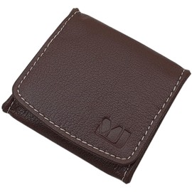 Small Genuine Buffalo Leather Viennese Box Wallet/Purse/Wallet/Purse MJ-Design-Germany (Brown), brown, Modern