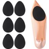 Non Slip Shoe Pads,Shoe Pads for High Heels,Silicone Shoe Gummies Sole Protector for Bottom of Shoes(black48)