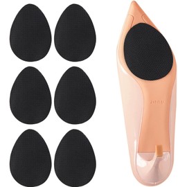 Non Slip Shoe Pads,Shoe Pads for High Heels,Silicone Shoe Gummies Sole Protector for Bottom of Shoes(black48)