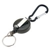 OTOTEC Retractable Stainless Keyring Pull Ring Key Chain Recoil Heavy