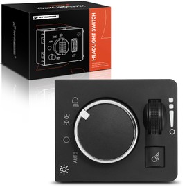 A-Premium Headlight Switch Instrument Panel Headlamp Dimmer Switch Compatible with Ram 1500 2011-2018, 2500 2011-2019, 3500, 4500, 5500 & Dodge Ram 1500 2500 3500, Replace# 68189152AA, 68146503AA