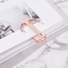 GORGECRAFT 1PC Creative Anchor Bookmark Metal Page Holder Keeper Alloy