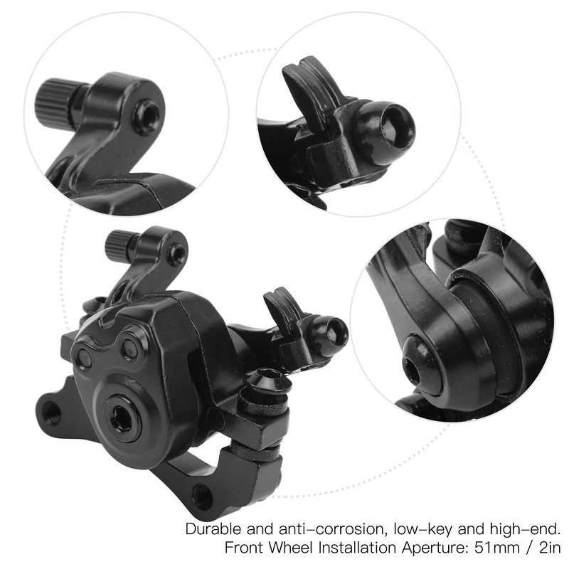 Electric Scooter Mechanical Disc Front Brake Right Side for 8in