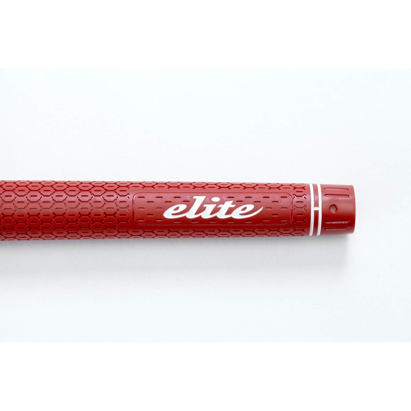 elitegrips TD50 Golf Grips, 13-Pack, Classic Red, No Backline