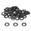 QUARKZMAN Pack of 60 Inner Tooth Star Washers M5 Compression