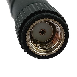 QAREQU Computer Networking RP-SMA Antenna (2-Pack), 2dBi Dual Band WiFi 2.4GHz 5GHz BT Wireless Signal (RP-SMA Male (Hole))