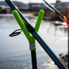 Fishin Stix 30" Extendable V-Shaped Rod Holder 2 Pack, Green