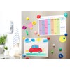 Monthly Planner Pad Personal Organiser with 52 Tear Off Colour