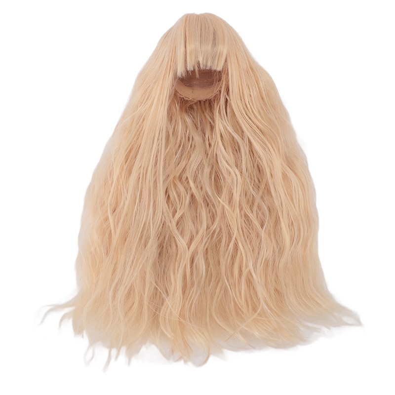 Doll Wavy Wigs Soft High Temperature Fiber Lightweight Doll Long