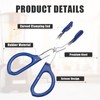Bulb Removal Tool, Scissors Design Mini Bulb Pliers, Universal Extractor