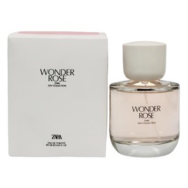 Zara Wonder Rose Women's Perfume EDT Eau De Toilette 90 ML (3.04 FL OZ) A Fruity Blend of Peach, Red Berries & Jasmine with Coconut-Vanilla Cream