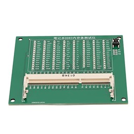 POCREATION Tarjeta de Prueba de Memoria, Módulo de Prueba de Memoria DDR3 de Escritorio con Indicador LED, Probador de Memoria de Computadora Portátil Pequeña para Reparar Fallas de la