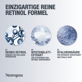 Neutrogena Retinol Boost Serum, hoch wirksames Anti-Age Gesichtsserum mit Retinol, 30ml