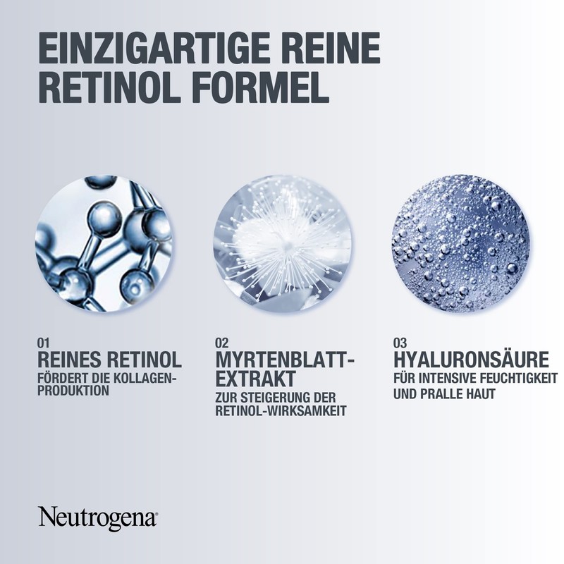 Neutrogena Retinol Boost Serum, hoch wirksames Anti-Age Gesichtsserum mit Retinol,