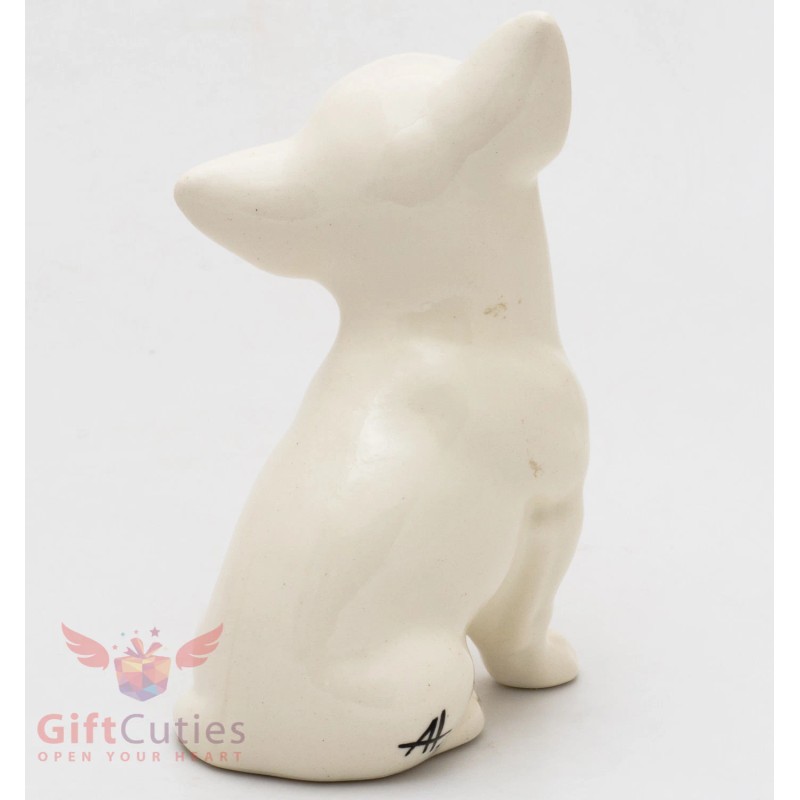 Porcelain Figurine of the Chihuahua dog