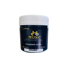 Pigmento Pasta Mate Decoart Para Resina Epoxica 100g (Negro)