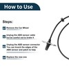TUCKBOLD ABS Wheel Speed Sensor Rear Left ABS Sensor Anti-lock