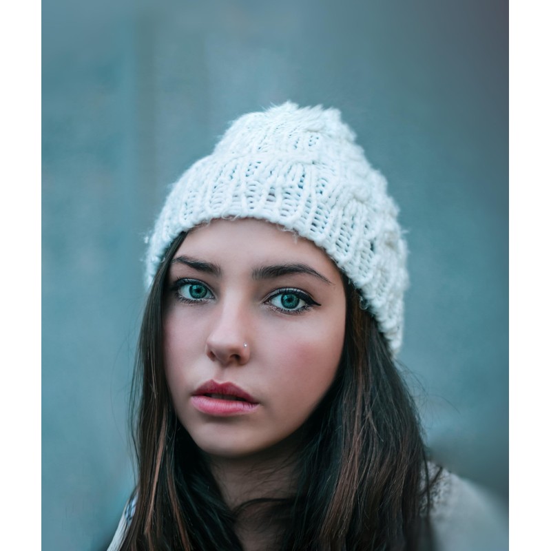 FIFTH CUE Cubic Zirconia Press Fit Nose Bone Stud Titanium