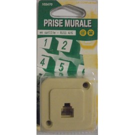 Acto RJ11 Wall Socket