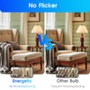 E ENERGETIC LIGHTING 75 Watt Light Bulbs, Super Bright 1200LM,