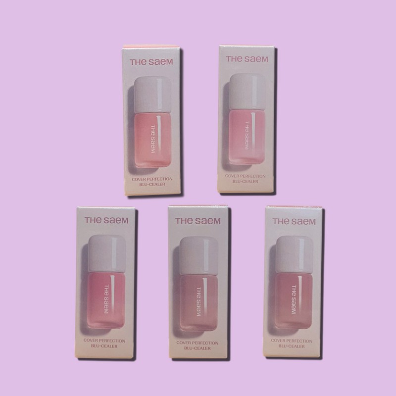 The Saem 더샘 커버 퍼펙션 블러실러 5ml 솔레이 로즈