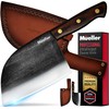 Mueller Outstanding Ancient Forged Serbian Meat Cleaver Knife 6.7” Full