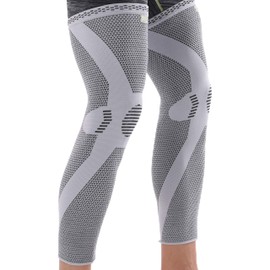 Amashr Nylon Spandex Knitted Leg Protection Leg Sleeves | Compression Knee Calves and Thigh Support, Small