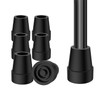 supregear Cane Tips (6-Pack), Non-Slip 22 mm Heavy Duty Rubber