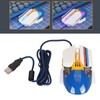 Wired Mouse Ergonomic RGB Backlit Adjustable DPI 7 Programmable Keys