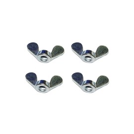 Wing Nuts Wing Nuts Galvanised M6 Pack of 4 (0020)