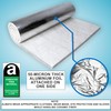 SIMOND STORE Aluminum Foil Faced Ceramic Fiber Blanket - 8#