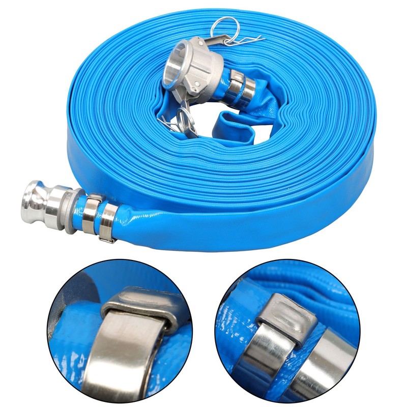 1-1/4 Inch * 100Ft Heavy Duty Pools Backwash Hose, Heavy