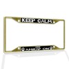 Fastasticdeals Metal Insert License Plate Frame Keep Calm and AMRAP