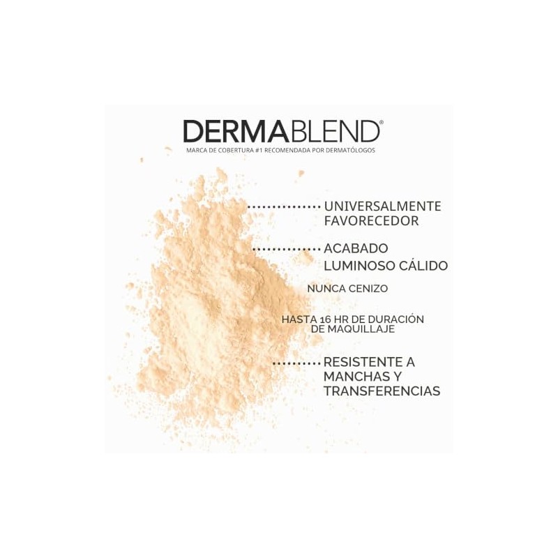 Dermablend Polvo de ajuste suelto, 2. Banana Powder, Illuminating Banana