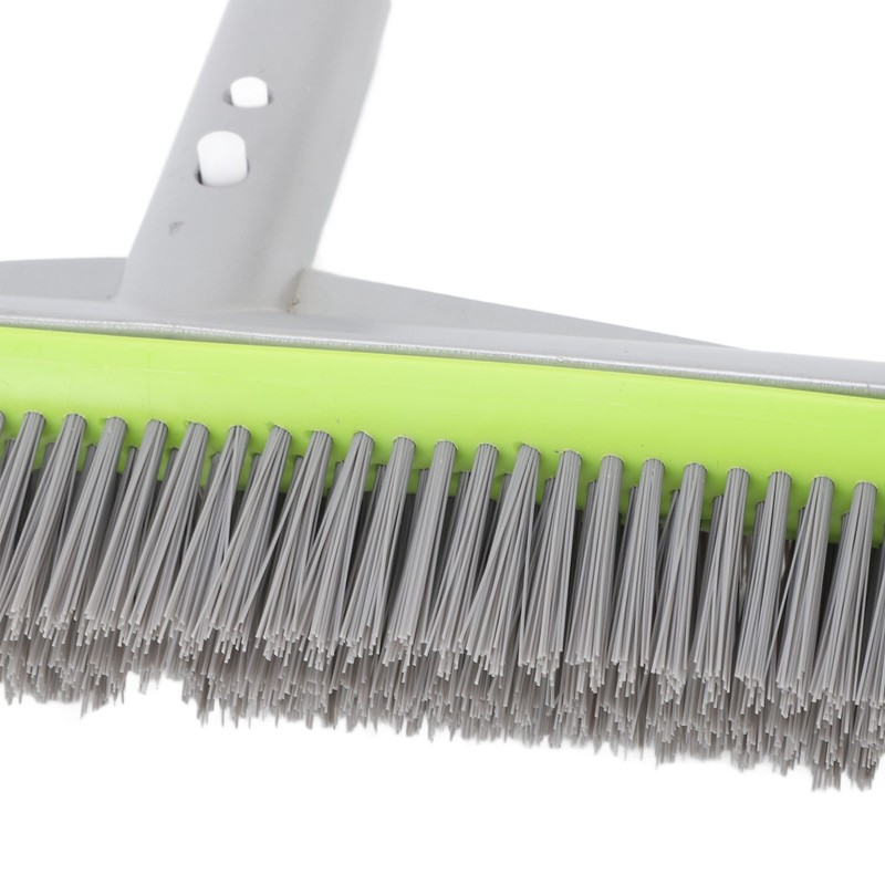 Pool Cleaning Brush Head Plastic Nylon Bristles Prevent Scratch Swimming