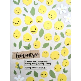 Suatelier Lemon Tree Sticker Sheet~KAWAII!!