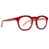 Kolo Webster Premium Reading Glasses, Classic Square-Shaped Style, Red, 1.0