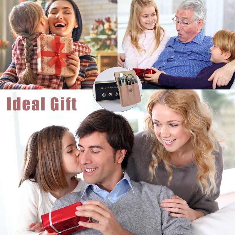 FatySuby Nail Clipper Set 6pcs Manicure Set Kit Personal Nail