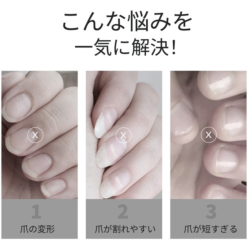 Annhua 240 Piece Set Nail Tips, Transparent, Almond, Clear Nail
