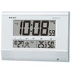 Seiko Clock, White Pearl, Body Size: 7.3 x 10.4 x