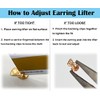 6 Pairs Earring Backs Lifters,925 Sterling Silver Earring Backs for