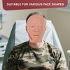 Simedutech Facial Trauma Model, Bleeding Face, Comprehensive Wearable Facial Pathology