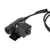 PTT Adapter with 90cm Cable Push to Talk Portable Headset