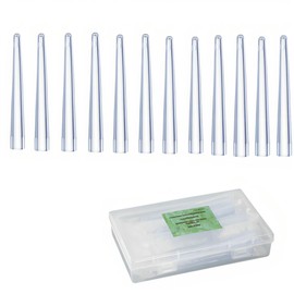 Enema Replacement Nozzle ((Box of 12) - Suitable for Most Enema Bucket, Bag & Bulb Kit, PVC Material Soft and Comfortable No Hangnail