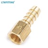 LTWFITTING No Lead Brass Fitting Coupler/Adapter 5/16" Hose Barb x